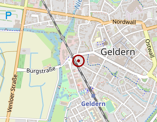 Karte: Caritas Tagespflege Geldern