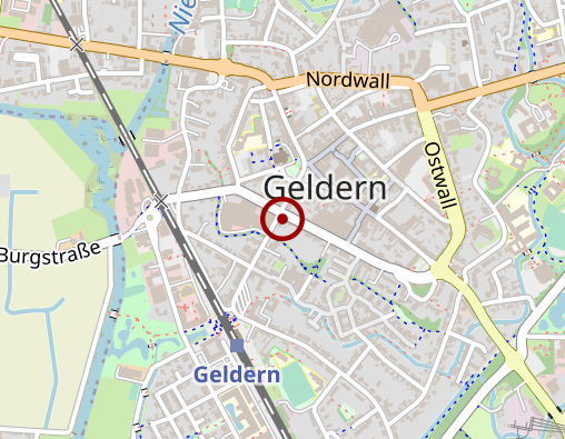 Karte: Südwall-Apotheke