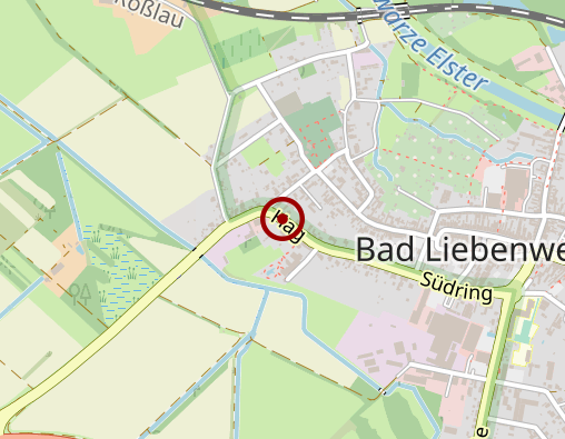 Karte: Katholisches Altenpflegeheim "St. Marien"