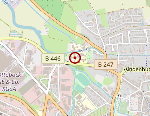 Karte: St. Martini gGmbH Krankenhaus Duderstadt