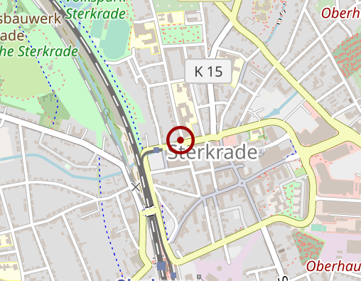 Karte: Pflegedienst Lichtblick Oberhausen GmbH