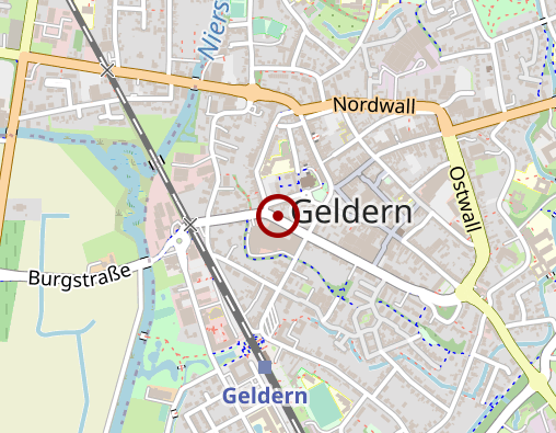 Karte: Lebenshilfe Gelderland gGmbH Betreutes Wohnen