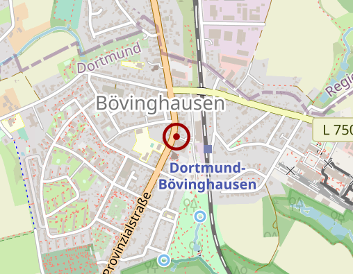 Karte: Bestattungshaus Teves