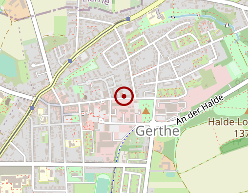 Karte: Pflegebüro Bahrenberg Bochum Nord