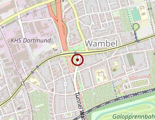 Karte: Therapie Zentrum Dortmund