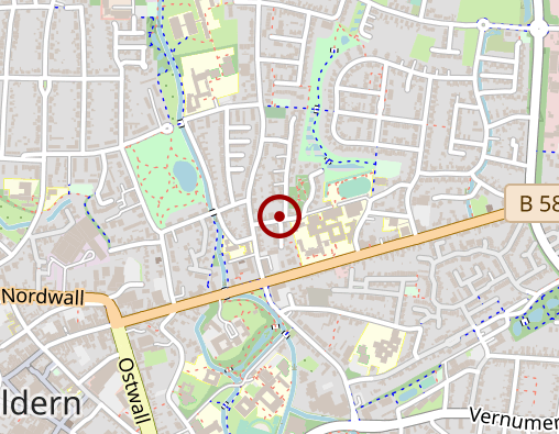 Karte: Praxis für Supervision Manfred Leppers