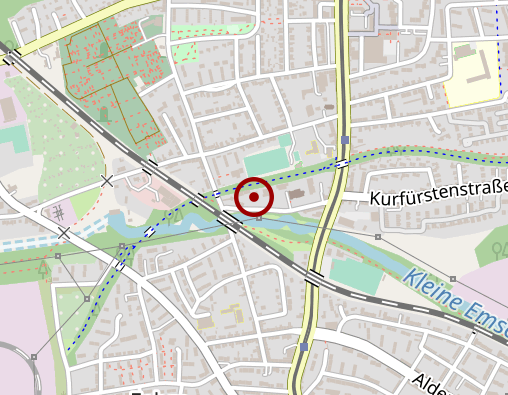 Karte: Kurfürsten Bad