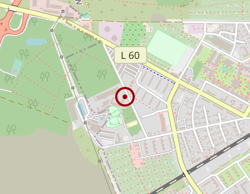 Karte: Integrationswerkstätten gGmbH Niederlausitz Hauptwerkstatt