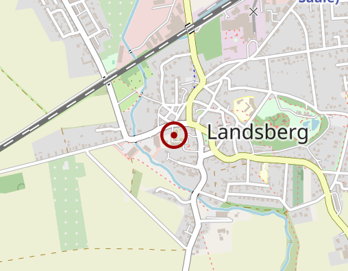 Karte: Alten- und Pflegeheim Landsberg Trägerwerk Soziale Dienste