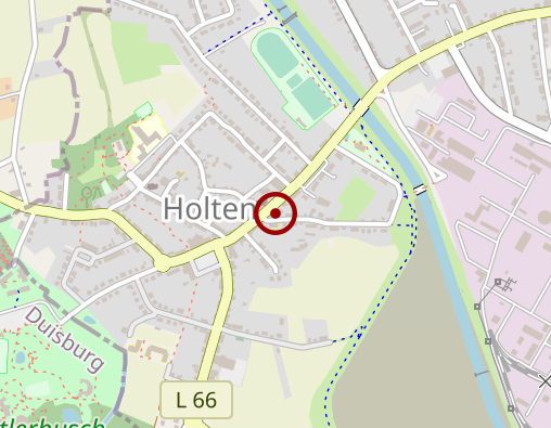 Karte: Pflegezentrum Holten GmbH & Co. KG