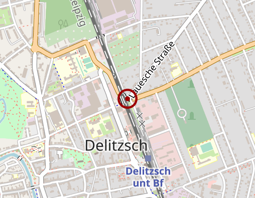 Karte: Kreiskrankenhaus Delitzsch GmbH - Standort Eilenburg