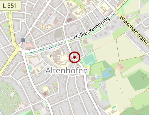 Karte: Krankengymnastik - Herne Süd Michael Brenker