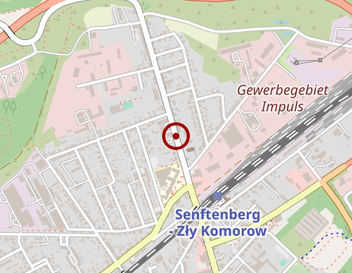 Karte: ASB Sozialstation Senftenberg