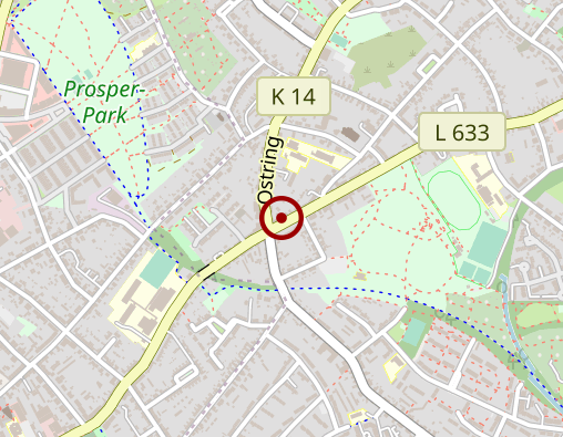 Karte: Pflegesonne Ruhrgebiet