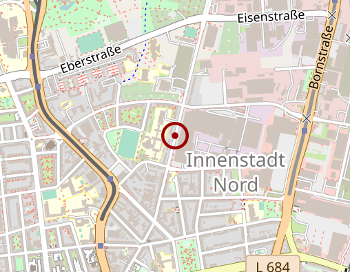 Karte: Pflegedienst Hemby - Dortmund Innenstadt-Nord