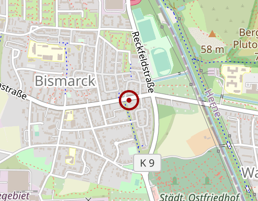 Karte: Fuß- & Podologiepraxis Yokaribas