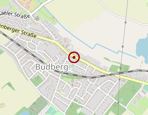 Karte: Budberg-Apotheke