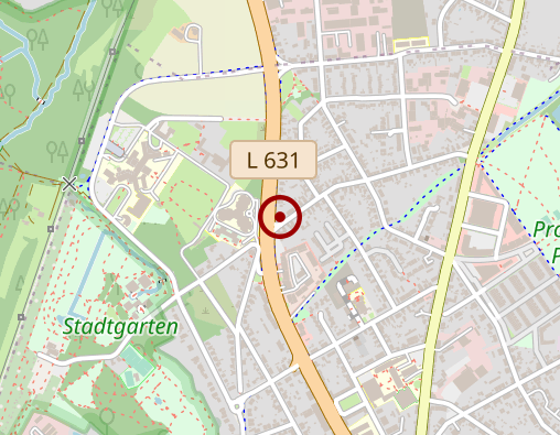 Karte: Häusliche Pflege Reckmann