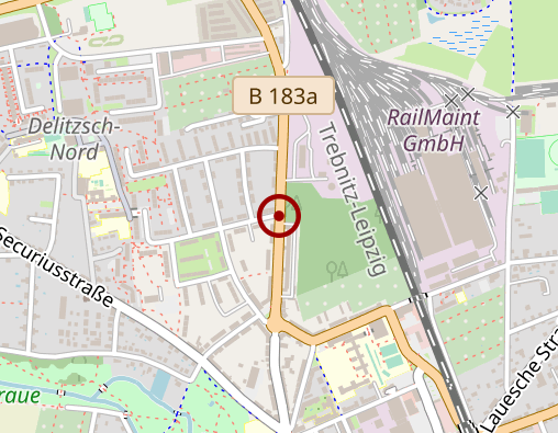 Karte: Mobiler Pflegedienst Silvia Haake GmbH, Tagespflege Schaukelstuhl