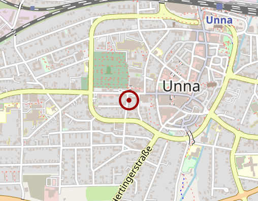 Karte: Übergangshilfe Unna e. V. ambulantes betreutes Wohnen