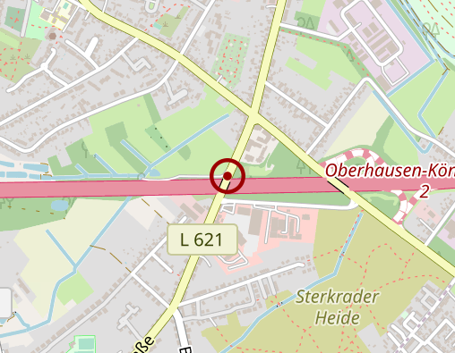 Karte: Haus Gottesdank (Service und Alltagshilfe)