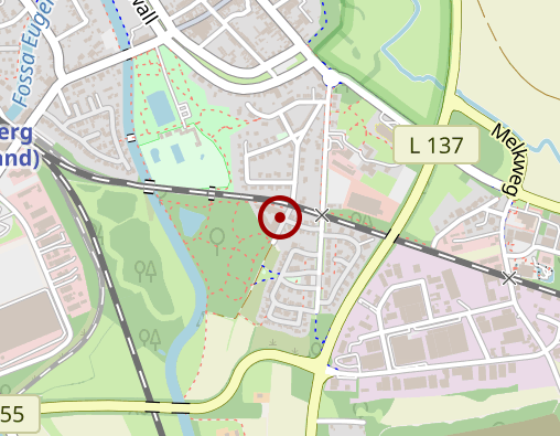 Karte: Altenwohnheim St. Thekla