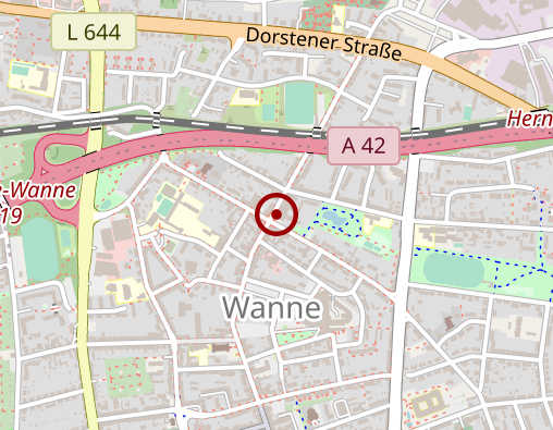 Karte: Flora-Apotheke in Crange