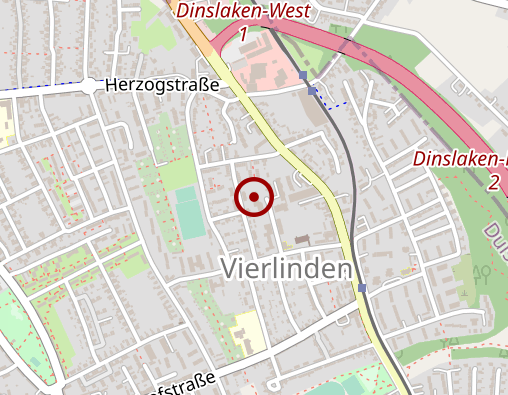 Karte: Elisabeth Groß Haus Einrichtung für junge Pflege- bedürftige