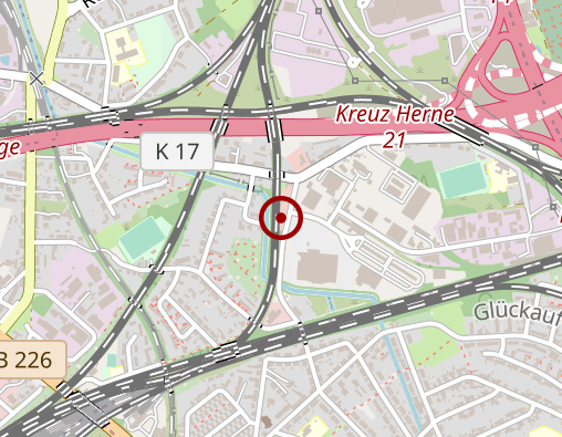 Karte: Taxi Ruf Herne