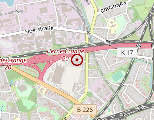 Karte: Altenpflegeheim "Haus Gloria I/II/III"