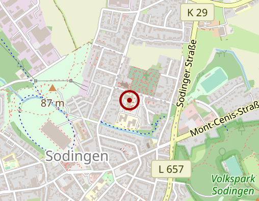 Karte: Widumer Höfe - Haus 1 - Tagespflege