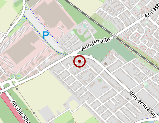 Karte: Tagespflege Rheinberg