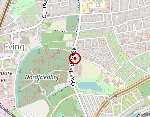 Karte: Hibbeln Bestattungen