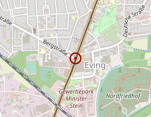 Karte: Betreuungsgruppe im Sonnenhof Eving