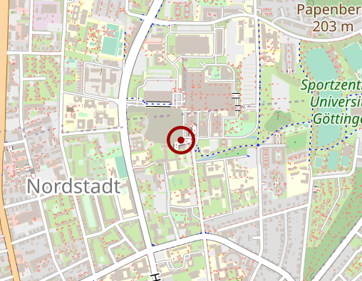 Karte: Universitätsmedizin Göttingen