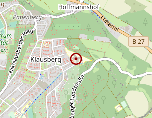 Karte: Stift am Klausberg Vollstationärer Pflegedienst