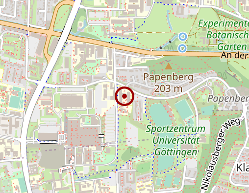 Karte: SenVital Senioren- und Pflegezentrum Göttingen Luisenhof