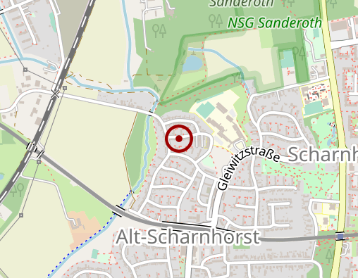 Karte: DJK - Eintracht Scharnhorst e.V.