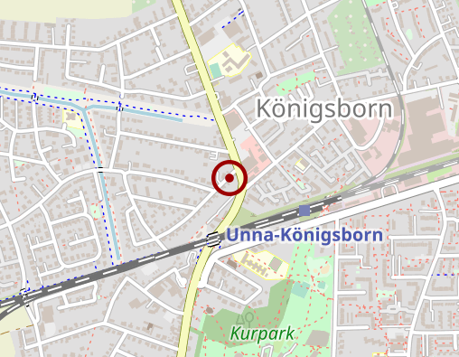 Karte: Diakonisches Bestattungshaus Unna-Königsborn