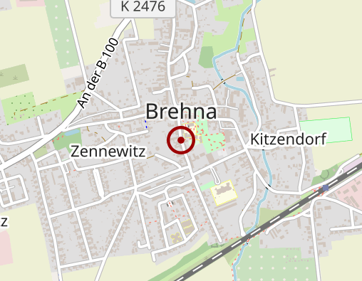 Karte: Pflege Aktiv Sandersdorf-Brehna OHG