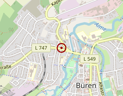 Karte: Westfalen Apotheke