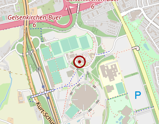 Karte: medicos.AufSchalke Reha GmbH & Co. KG