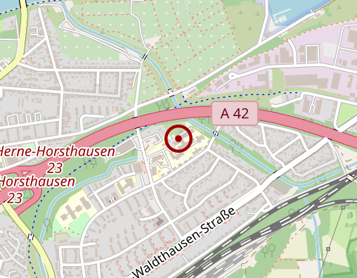 Karte: Werkstätten für Behinderte Herne/Castrop-Rauxel