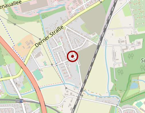 Karte: Tagespflege Kirchderne