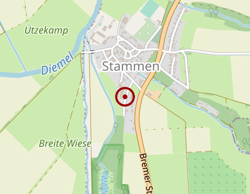 Karte: Schloß Stammen GmbH & Co. KG Landgraf-Carl Seniorenpflegeheim