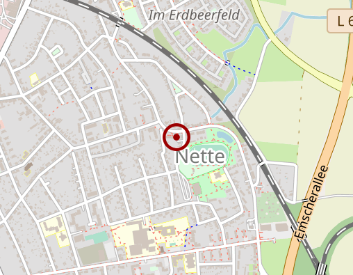 Karte: Inter City Key Express e.K. Schlüsseldienst DO-Mengede