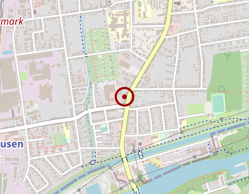 Karte: Beerdigung Jüngst-Havermann