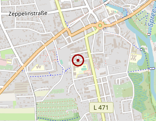 Karte: Hoffnungstaler Stiftung BG "Herberge zur Heimat"