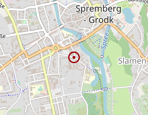 Karte: Lebenshilfe Spremberg e.V. "Treff 10"