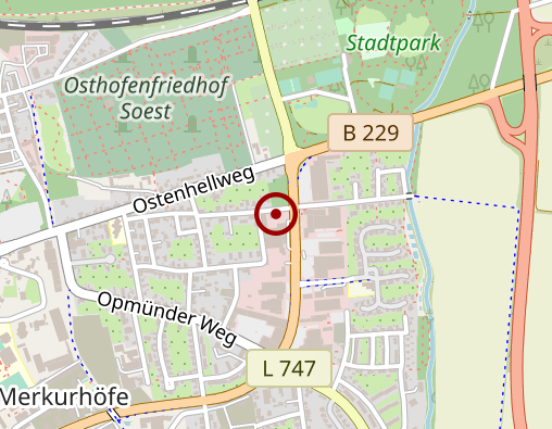 Karte: Soester PflegeDienste Bernhard Schäfer